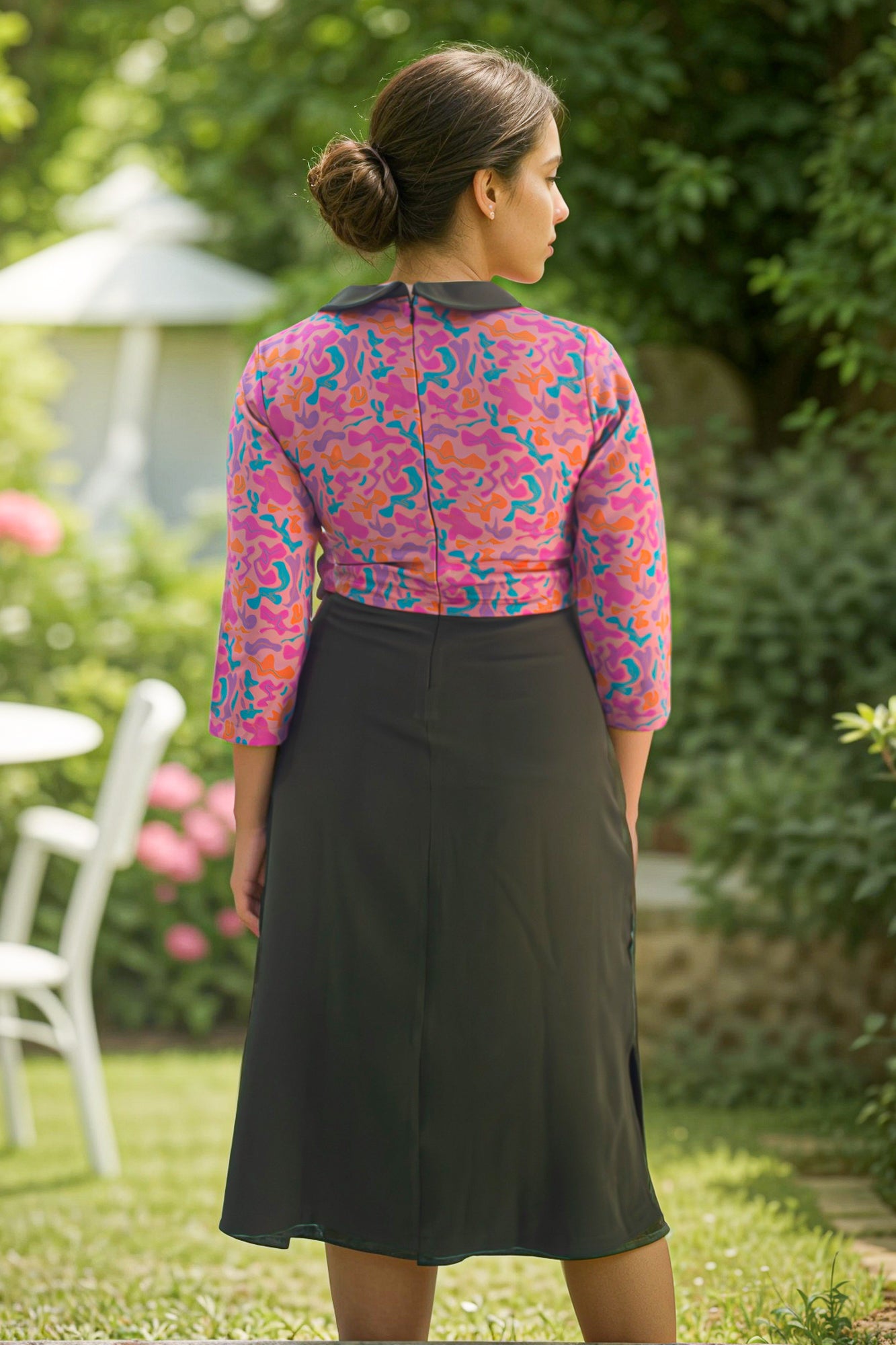 Peter Pan Collar Dress | IREA Life
