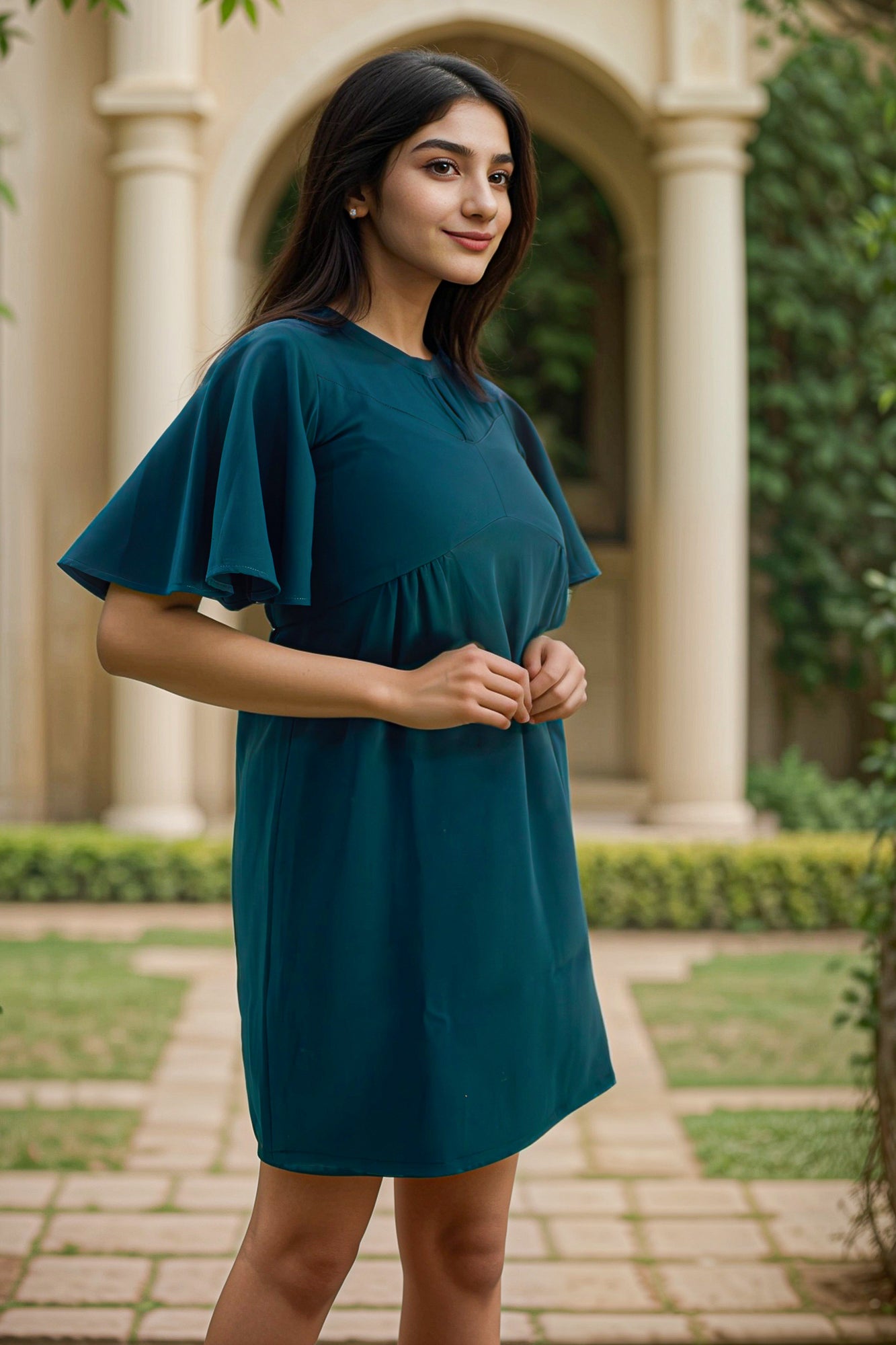 A-Line Midi formal Dress - IREA Life