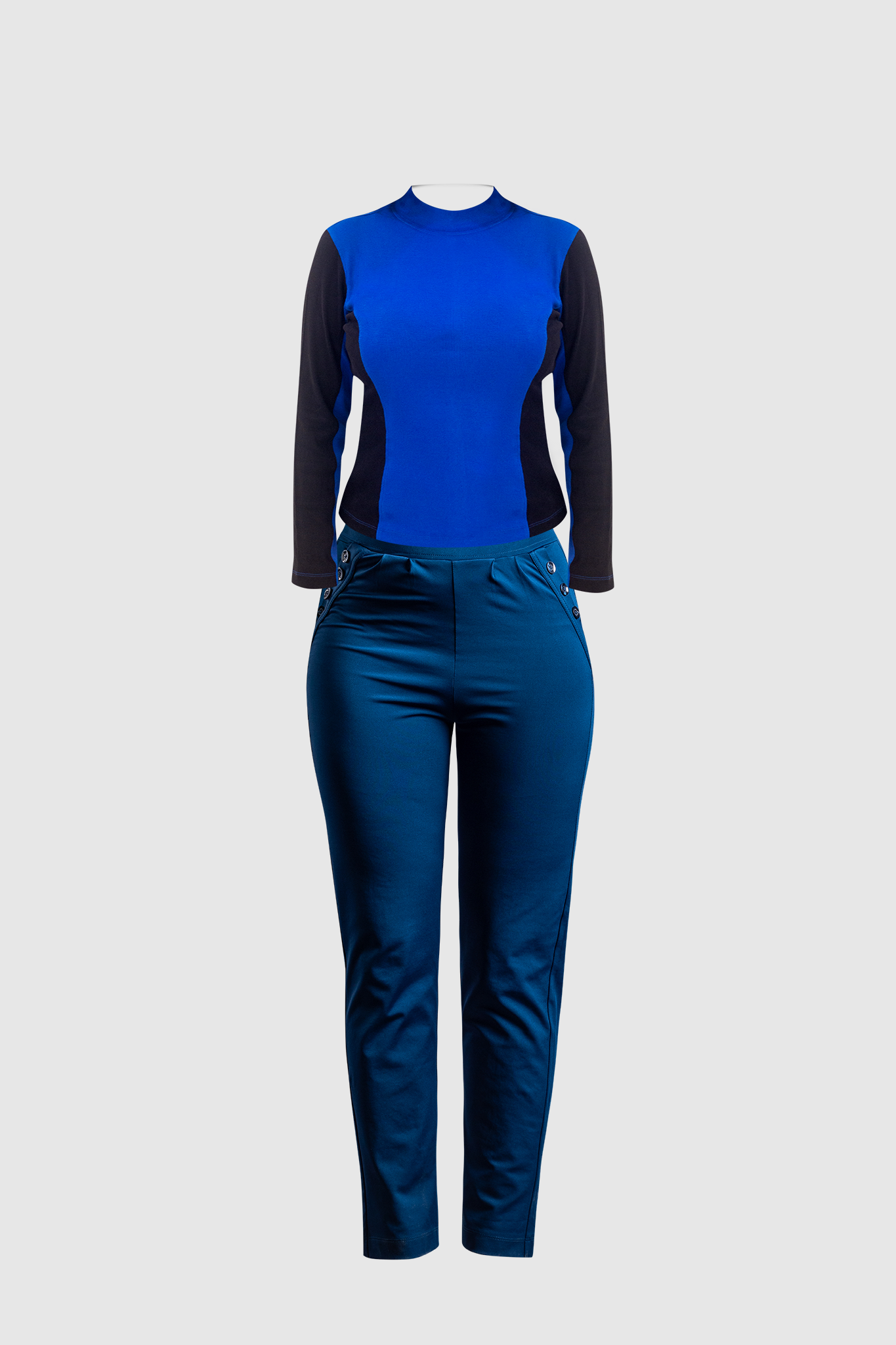 formal attire for women blue and fitted clothing - IREA Life