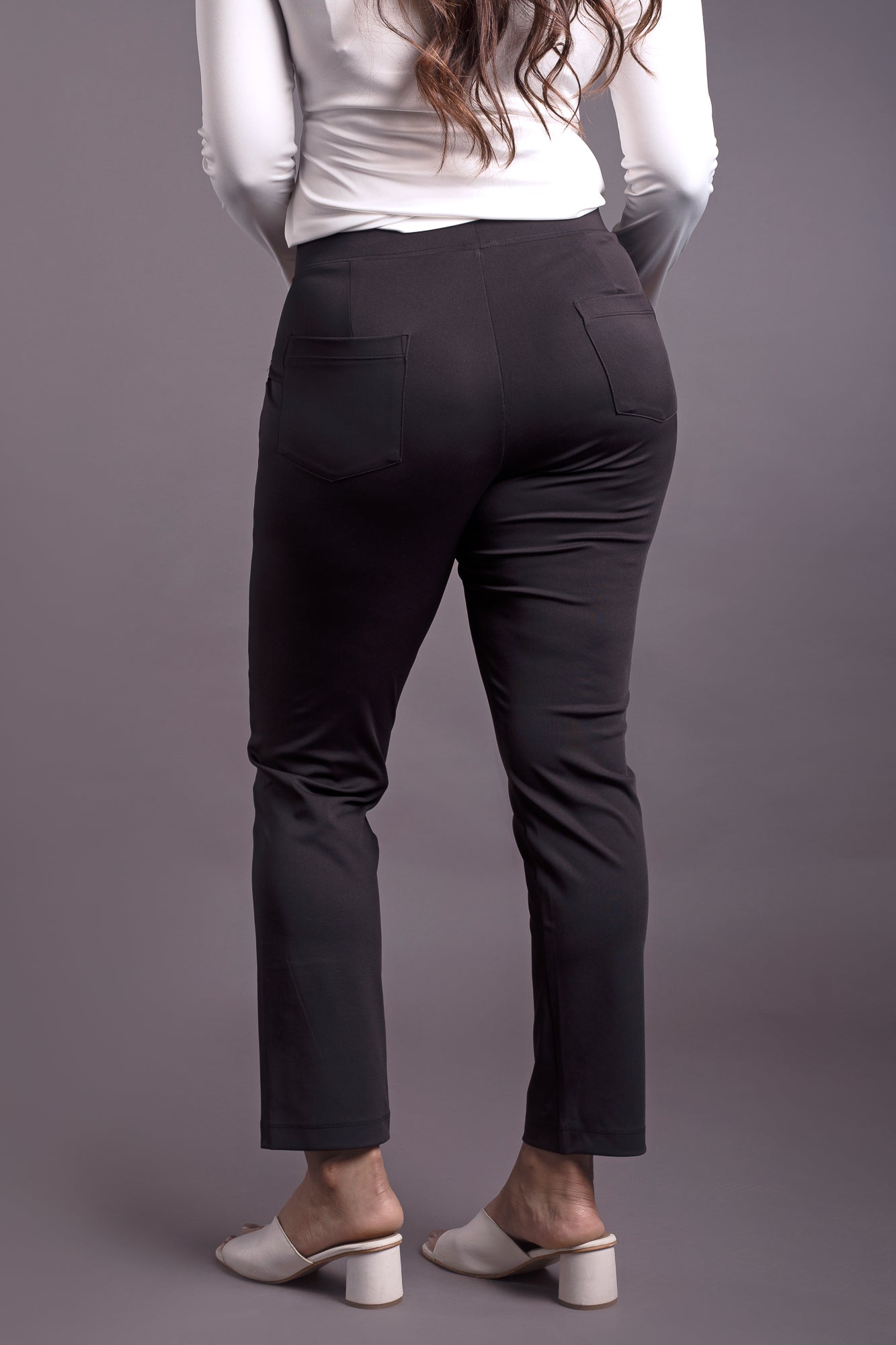 Freedom Straight Pants Black