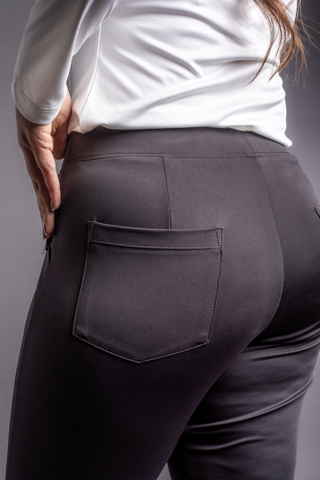 Freedom Straight Pants Black