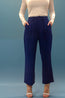 Navy Blue Wide Leg Pants