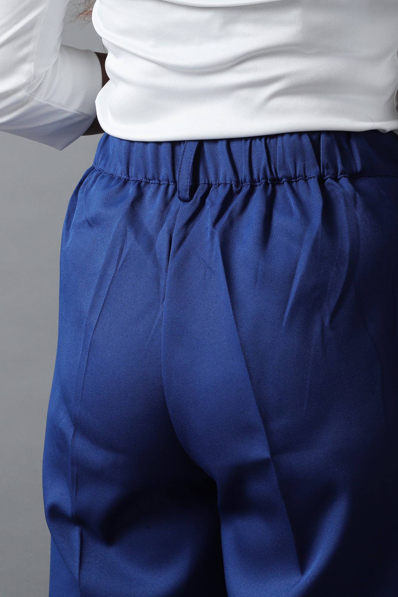 Blue Wide Leg Pants