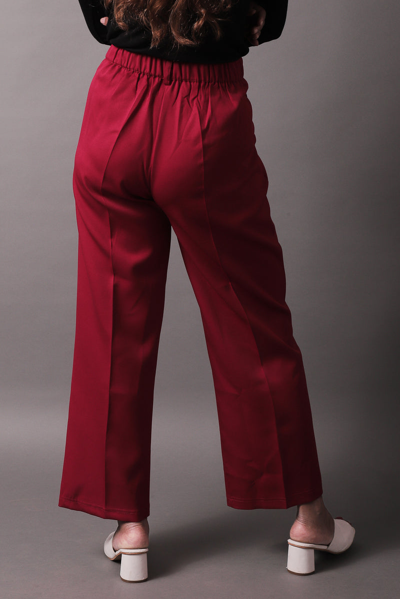 Load image into Gallery viewer, Red Wide Leg Pants
