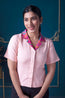 Peach Resort Collar Shirt Top