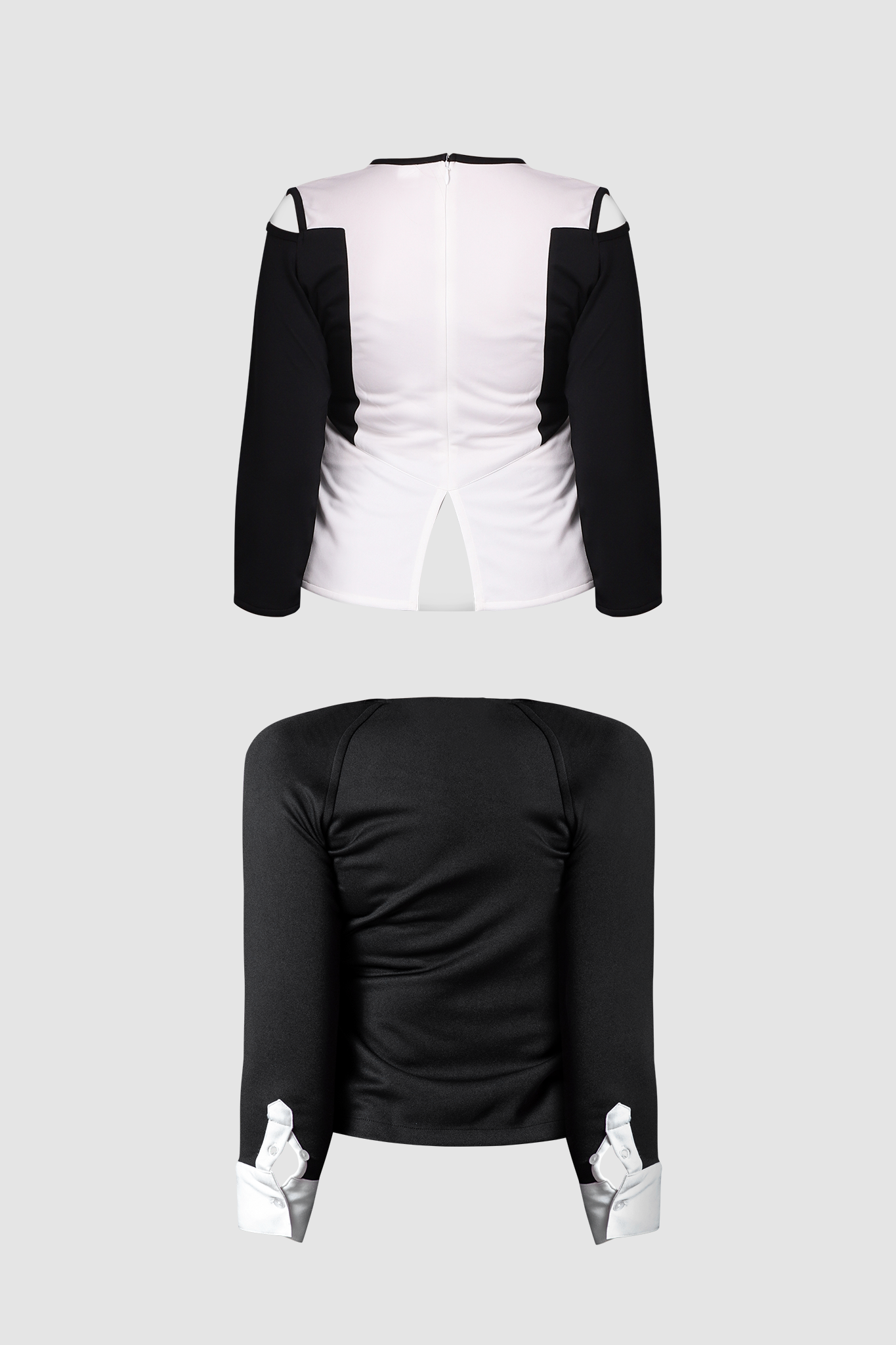 black and white formal dress top - IREA Life