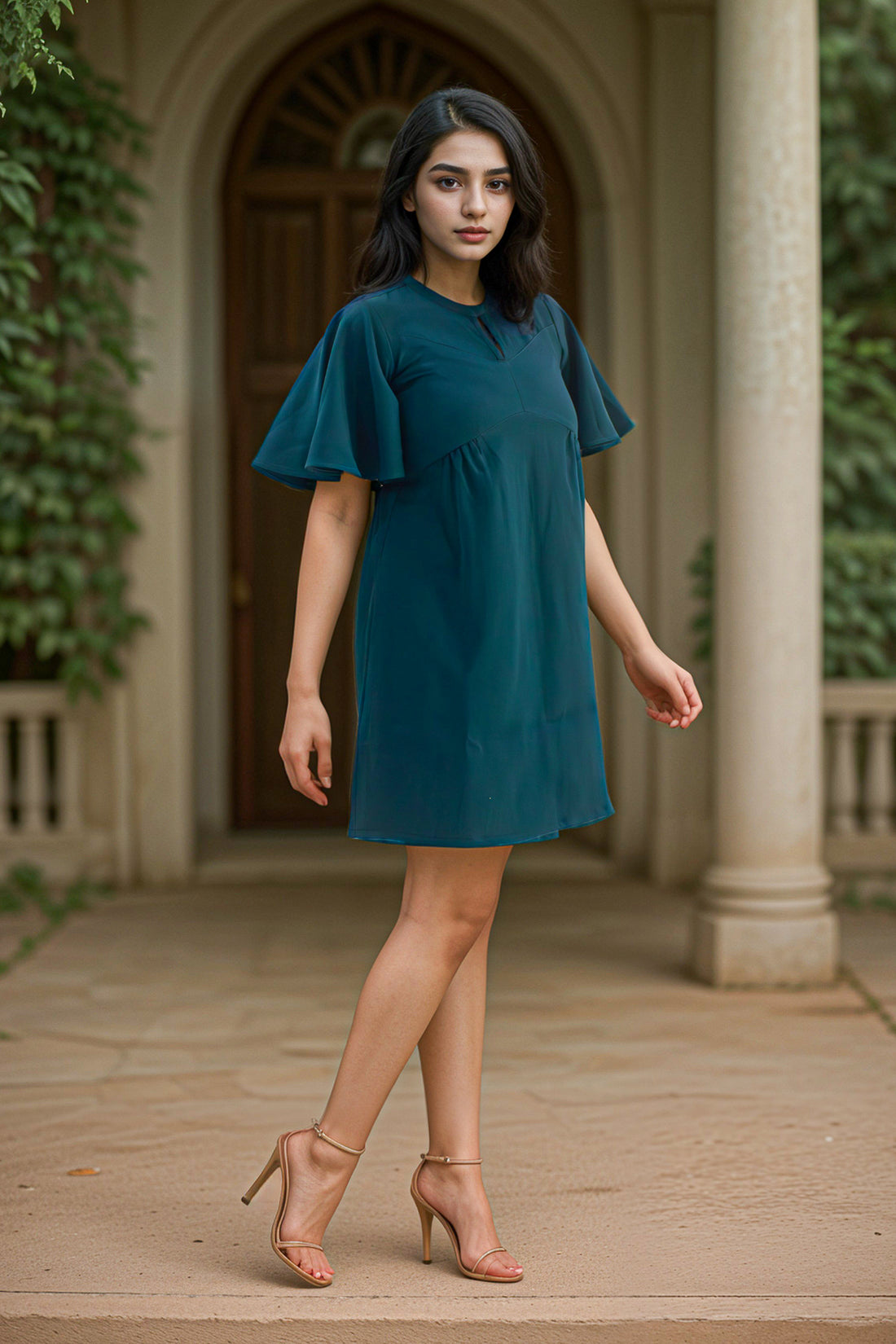 A-Line Midi Casual Dress - IREA Life