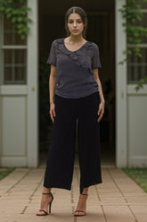 Chiffon Ruffle Top
