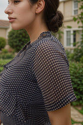 Chiffon Ruffle Top