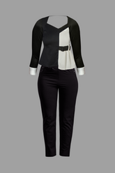 black pants women formal dress for women - IREA Life