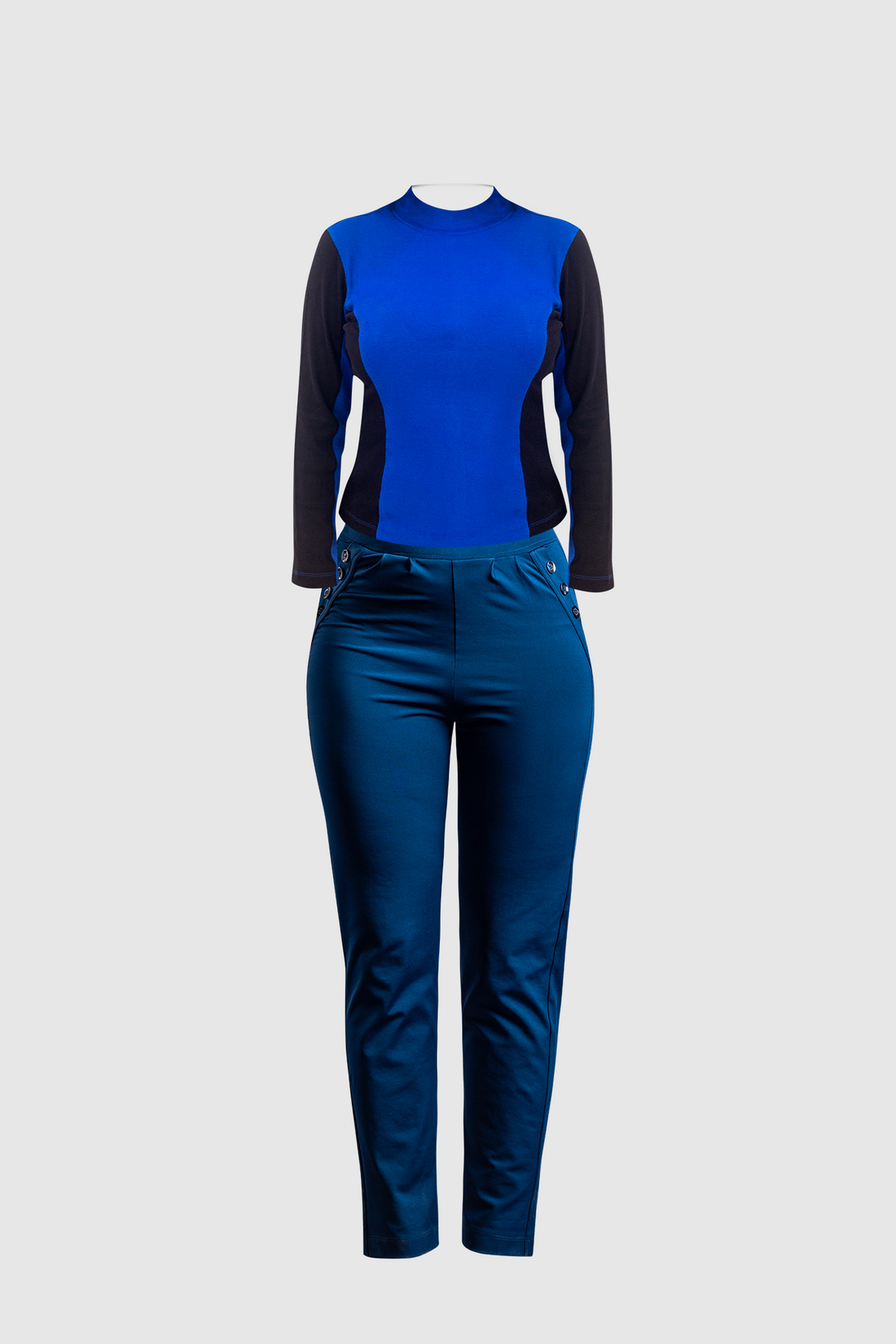 formal attire for women blue and fitted clothing - IREA Life