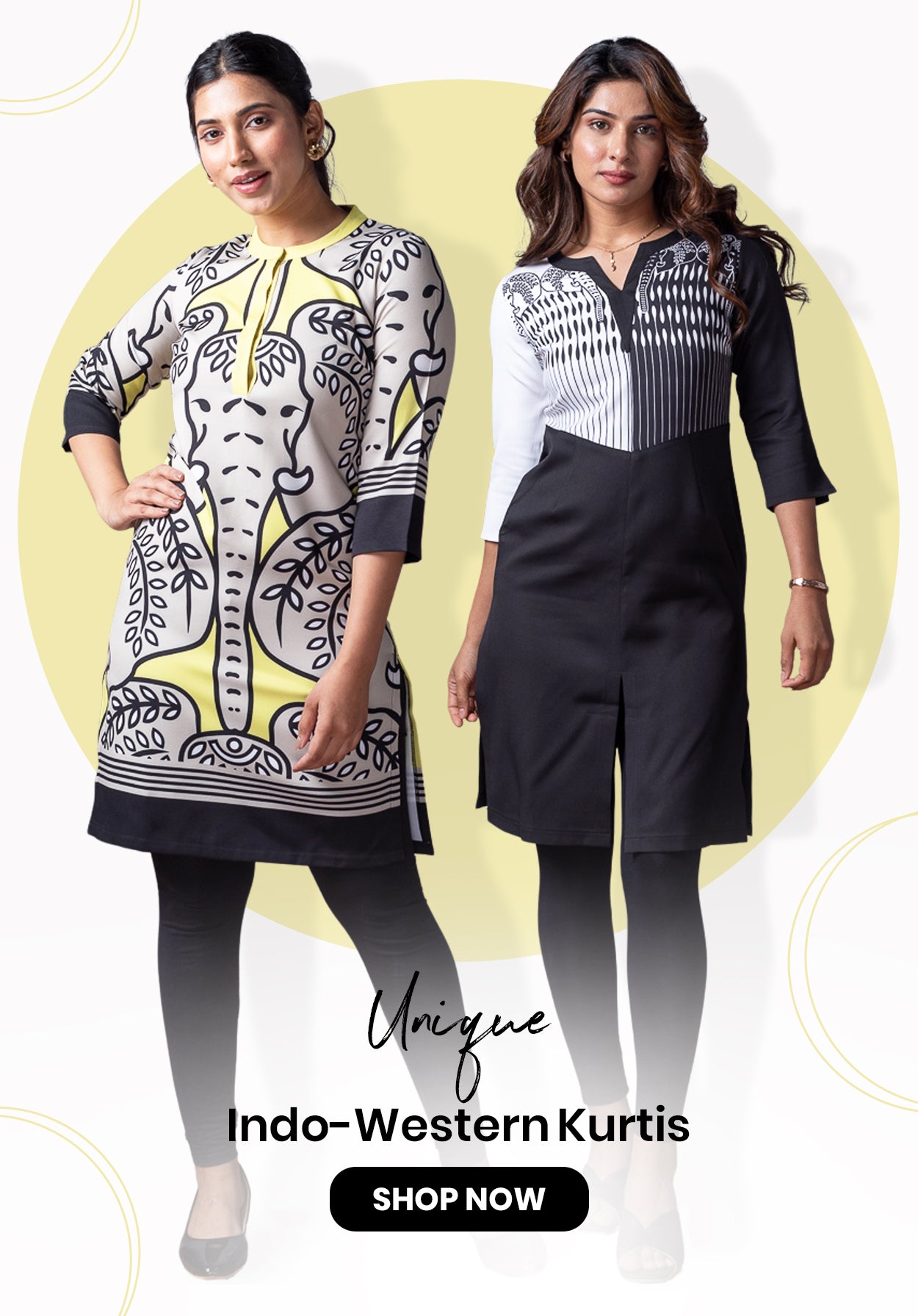 Indo western kurtis