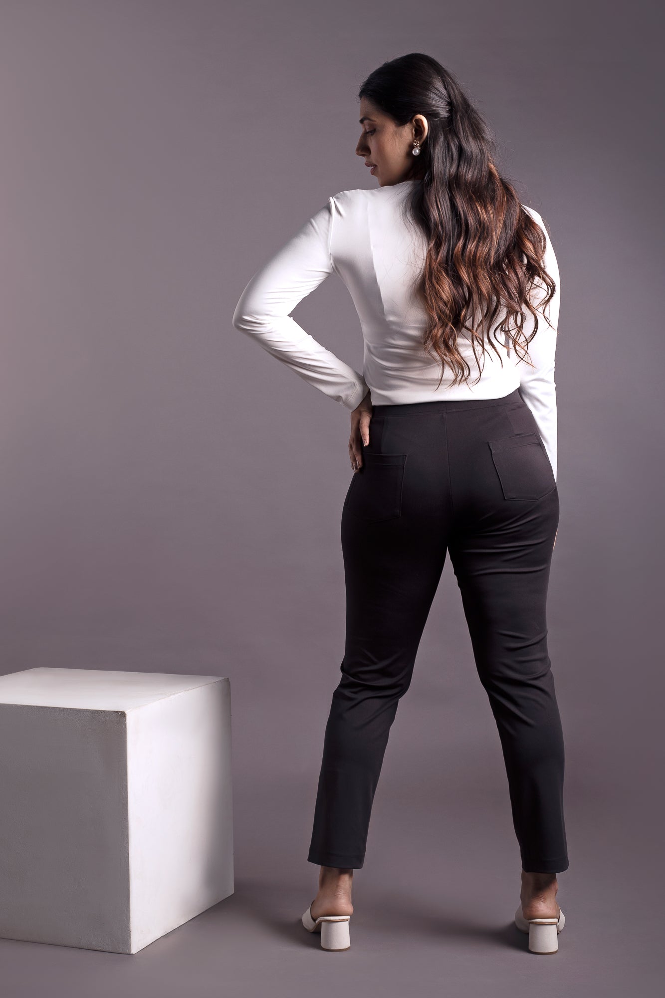 Freedom Straight Pants Black