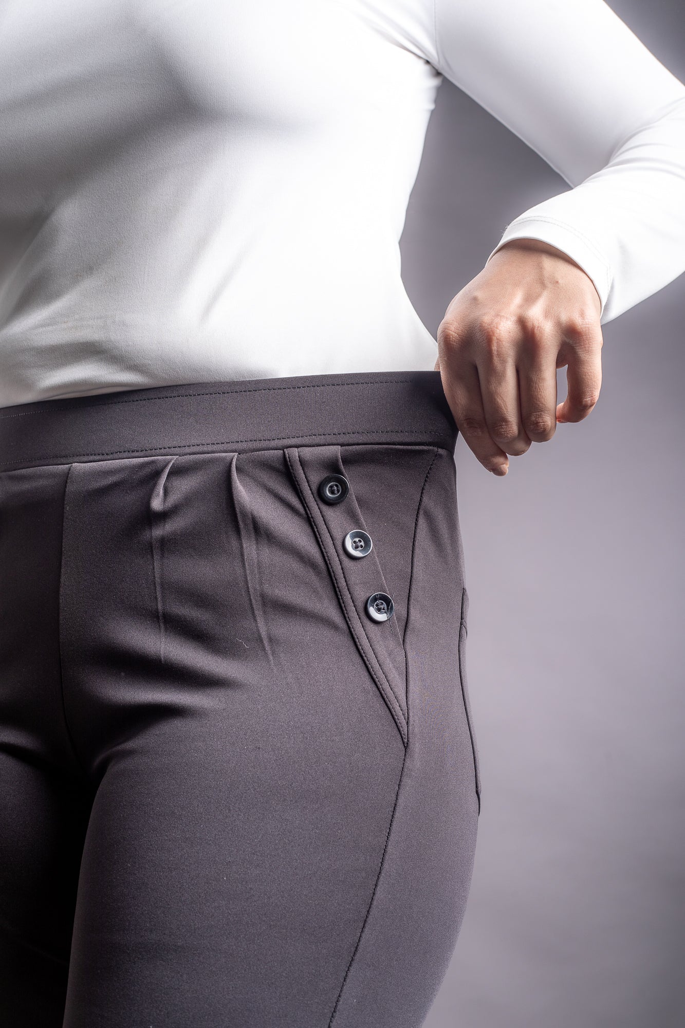 Freedom Straight Pants Black