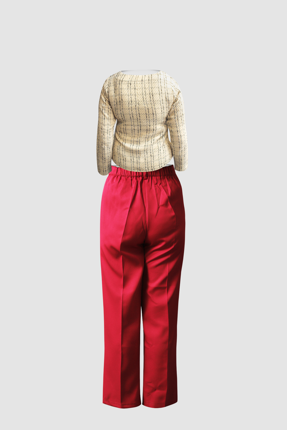 Red Wide Leg Pant (Iris) - IREA Life