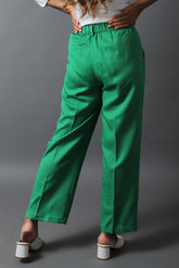 Green Wide Leg Pants