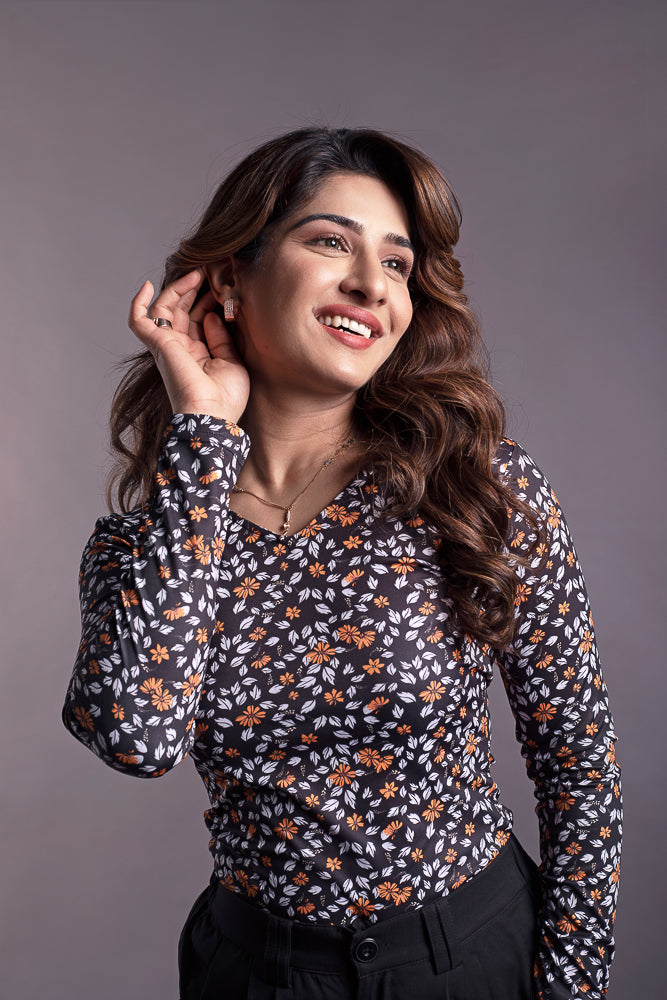 v neck tops for women - IREA Life 