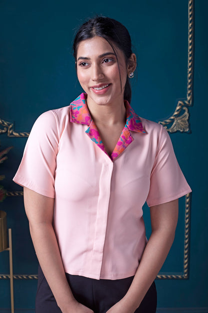 collar shirt top - IREA Life