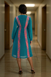 A-line georgette dress | IREA Life